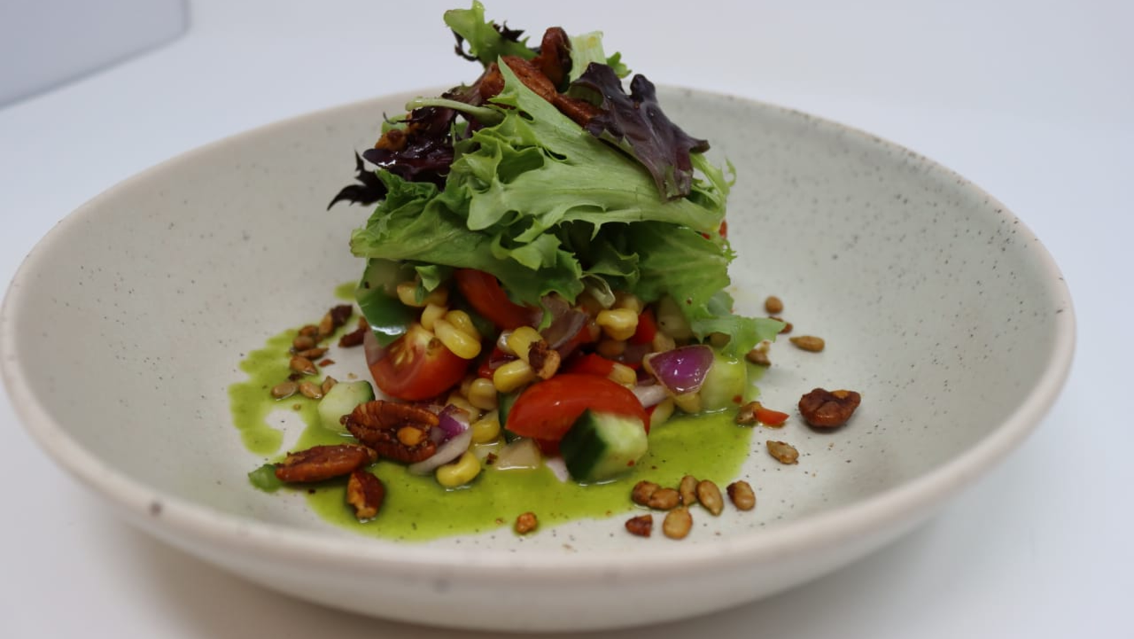 food served in a plate