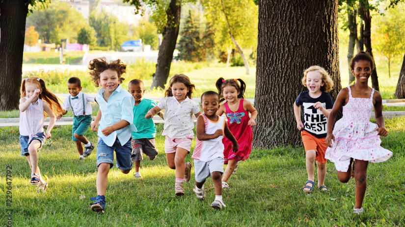 kids in park