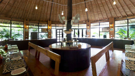 Restaurant at Corbett Wild Iris Spa Resort 3