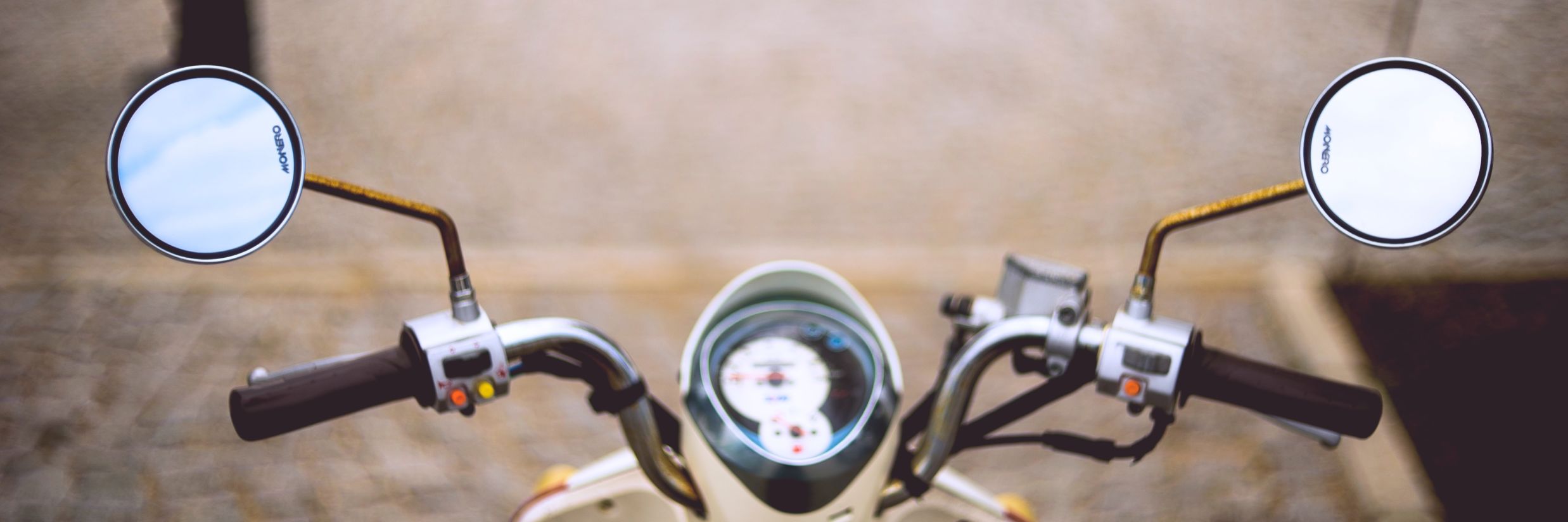 bike mirrors @ Lamrin Ucassaim Hotel, Goa