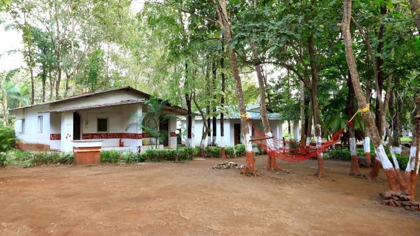 Warli Hut Exterior - Sajan