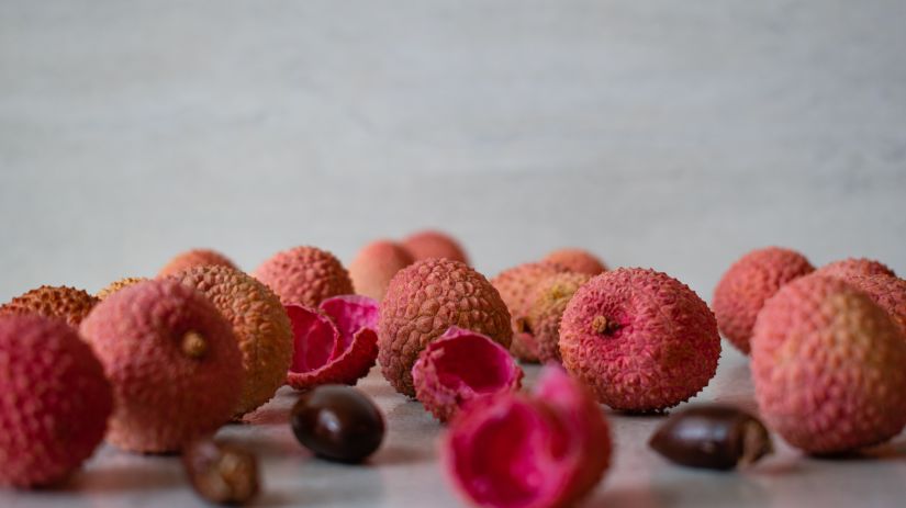 red fruit and seeds