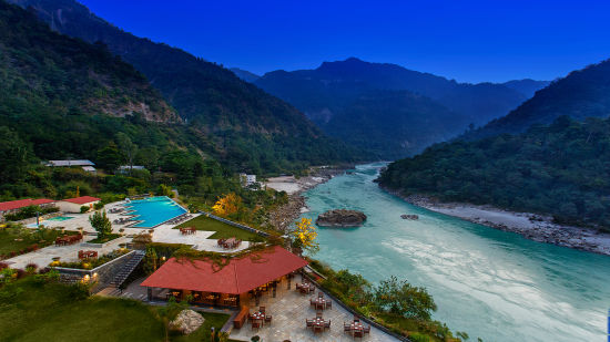 Aloha on the Ganges, Rishikesh Rishikesh Patio alfresco dining 2