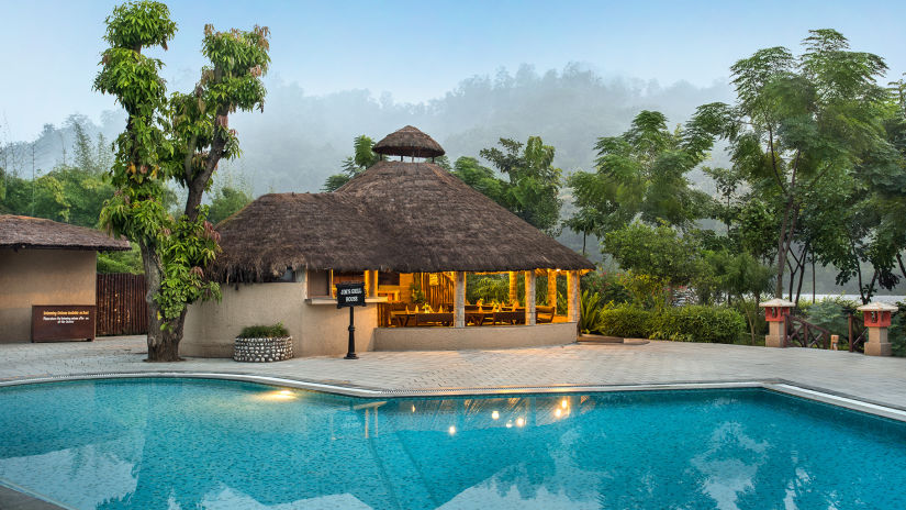 Pool Overlooking Jim s Grill