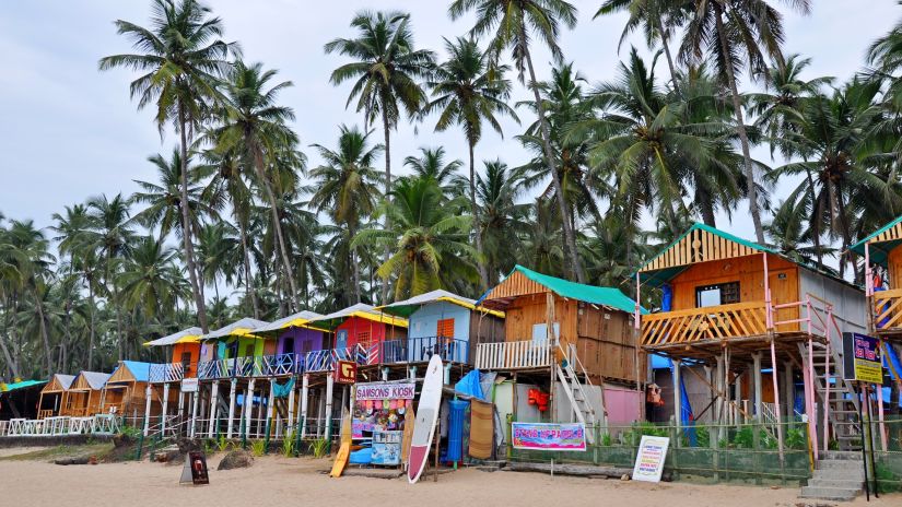 beach shacks in south goa