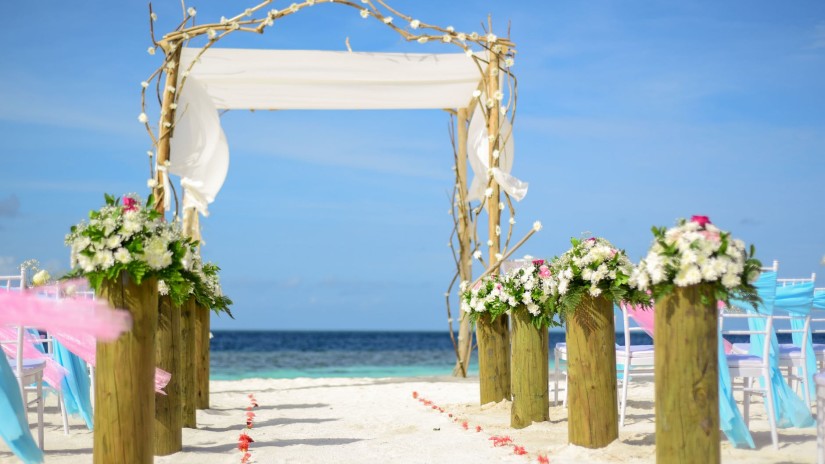 hotel wedding venues with Altar 