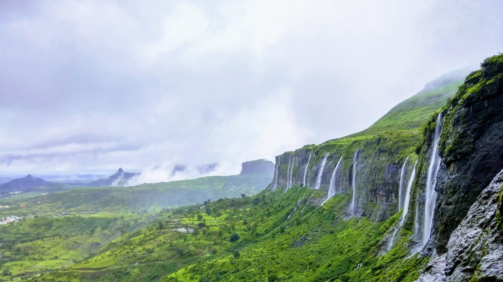 Waterfall in Lonavala