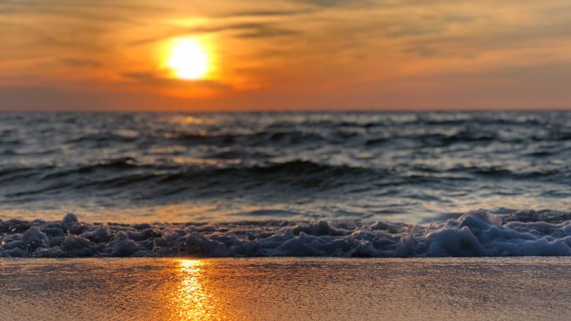 Sunset at Radhanagar Beach