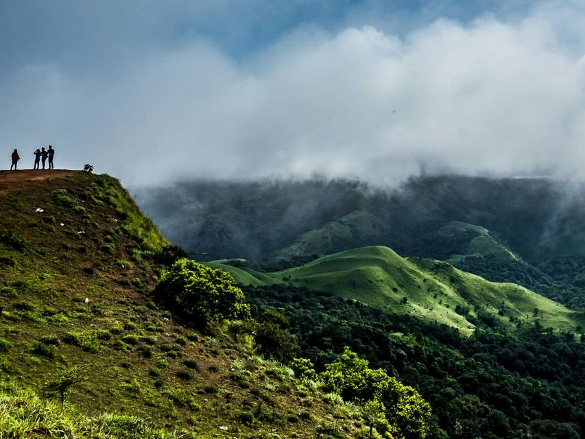 A view of the hills at mandalpatti which is a popular trekking destination - Cliff Edge Coorg