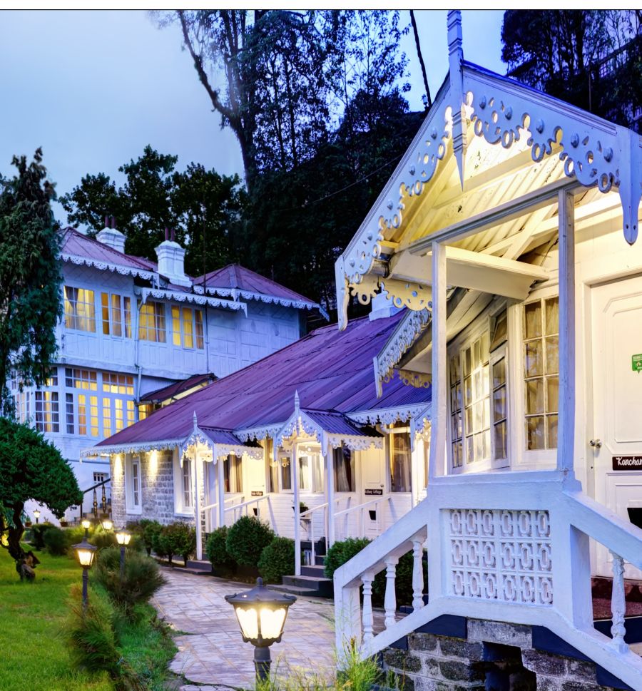 Facade at Summit Swiss Heritage Hotel Darjeeling