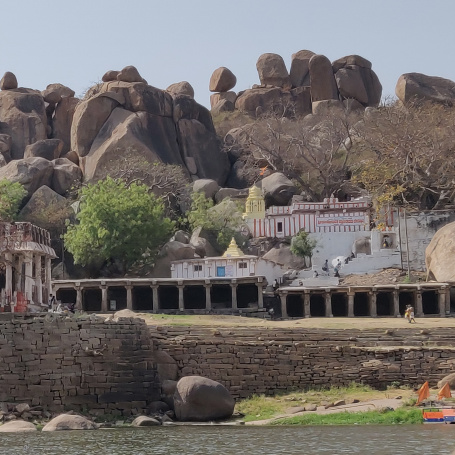 Temple as viewed from the river 2