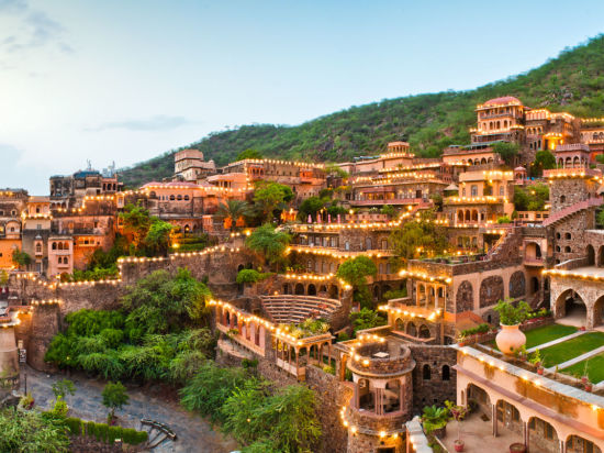 Facade Premises  Neemrana Fort Palace  palace hotel in Rajasthan 14 4