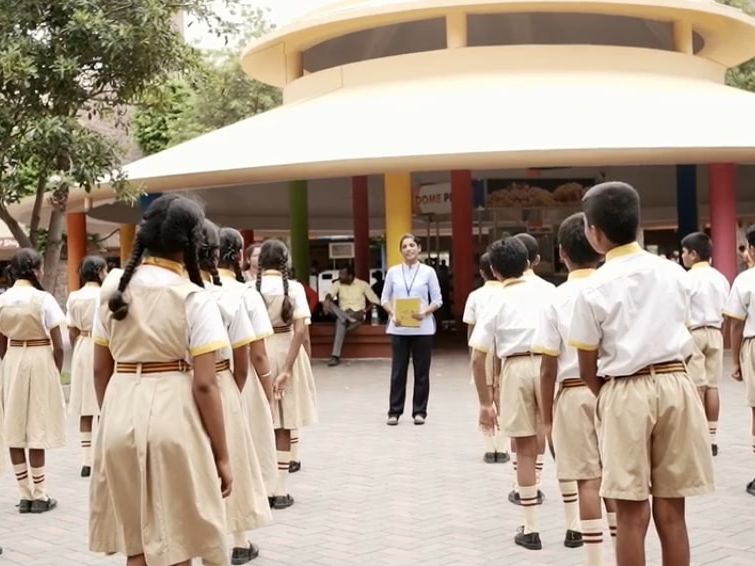 Student briefing at Wonderla