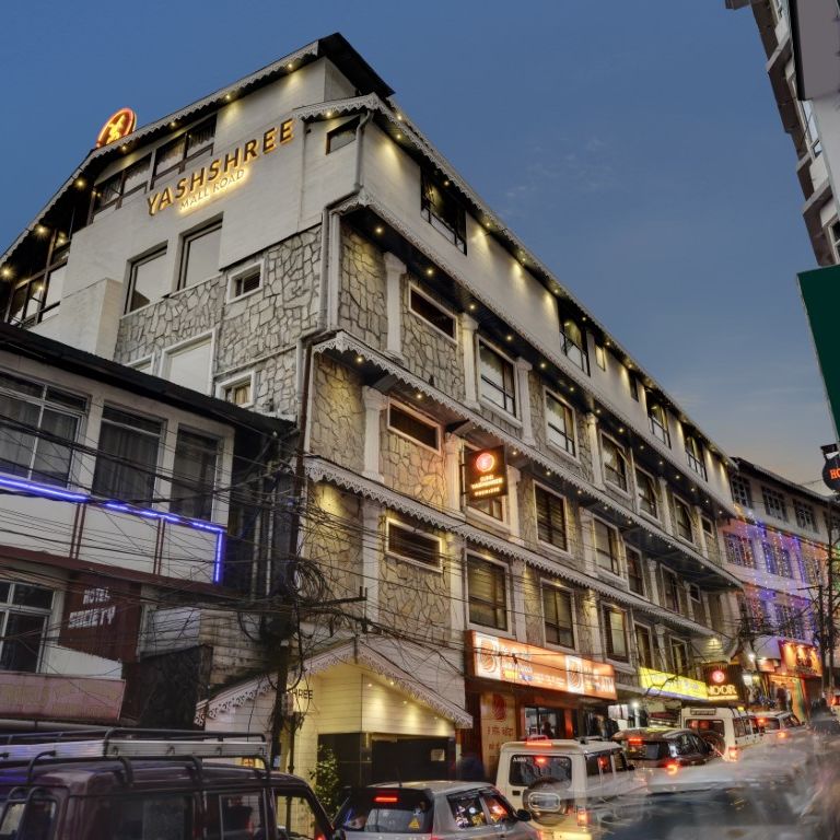 corner side of Facade of the property - Yashshree mall Road, Darjeeling