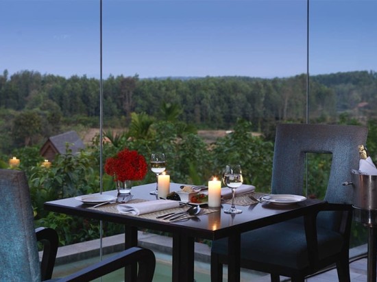 wine and dine with a view at The Serai Chikmagalur