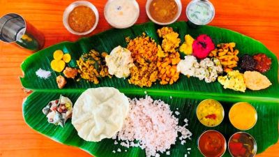 Food Traditions The Onam Sadhya Is As Elaborate As Any Meal Gets Niraamaya Wellness Retreats [ 225 x 400 Pixel ]