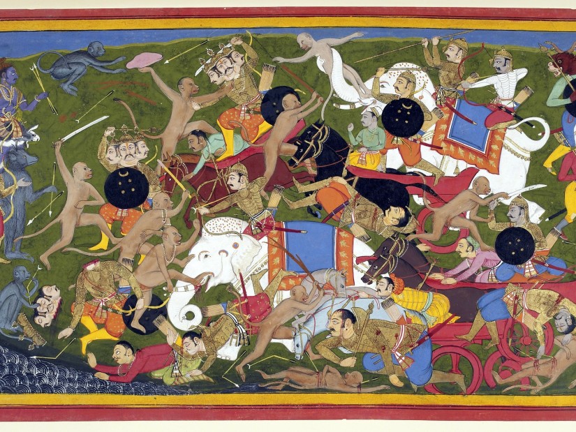 a pictoral representation of Ramayana