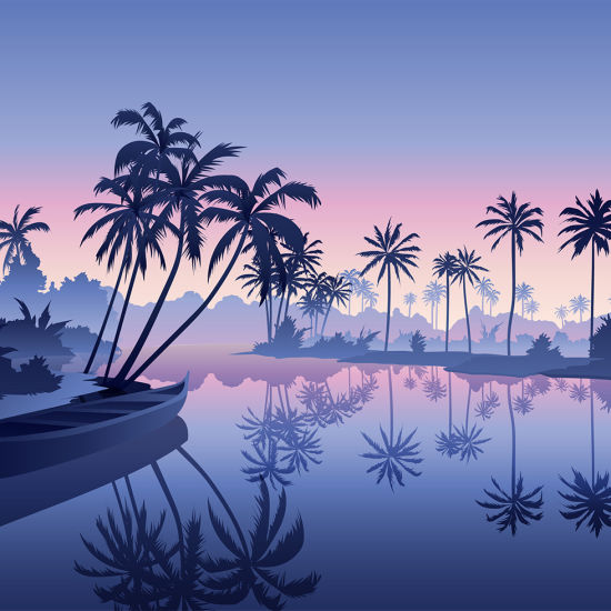 Kerala Backwater Free Vector