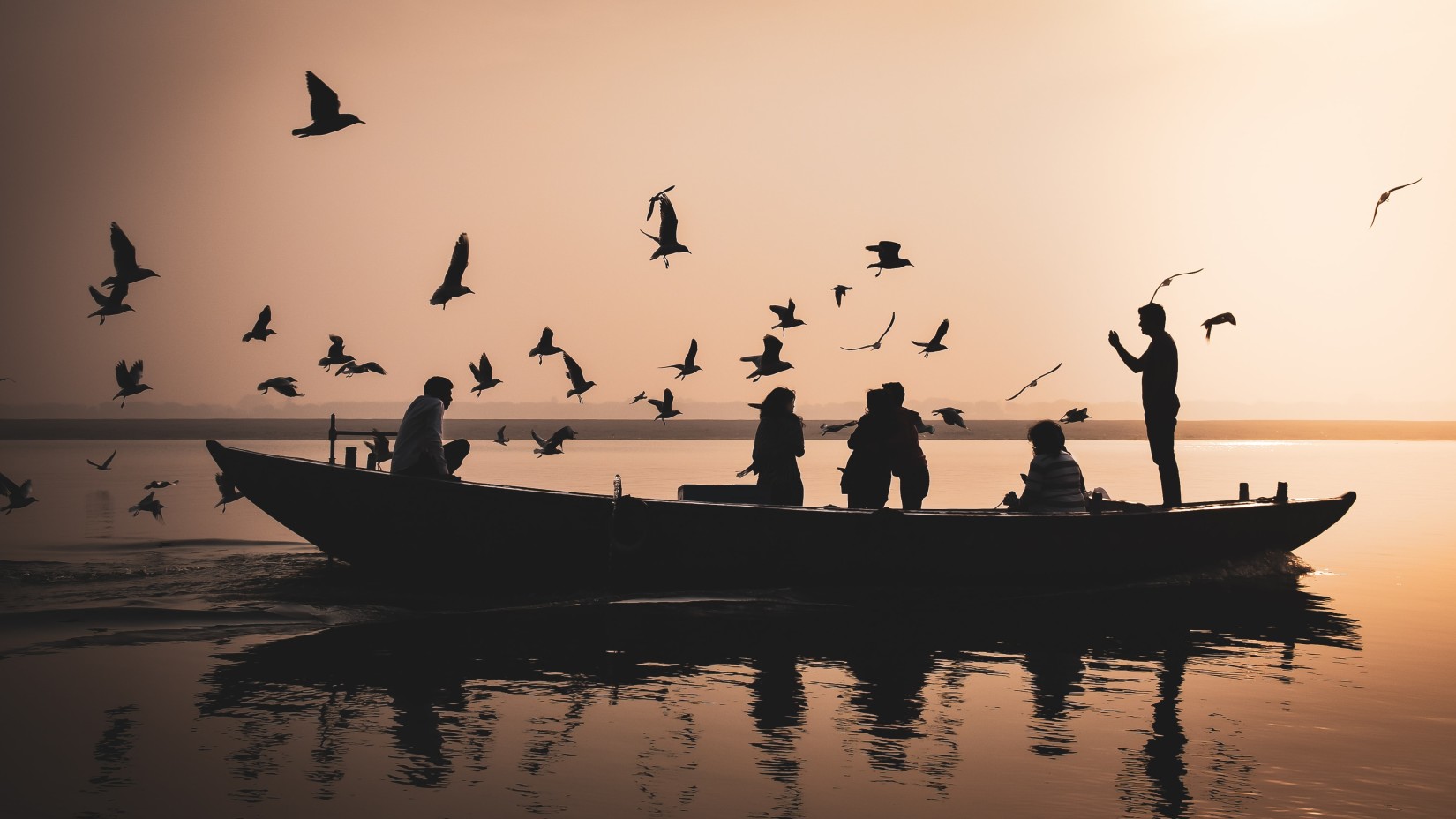 people on a boat