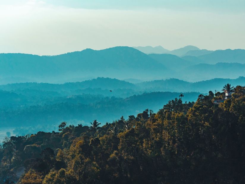 lofty hills of Coorg