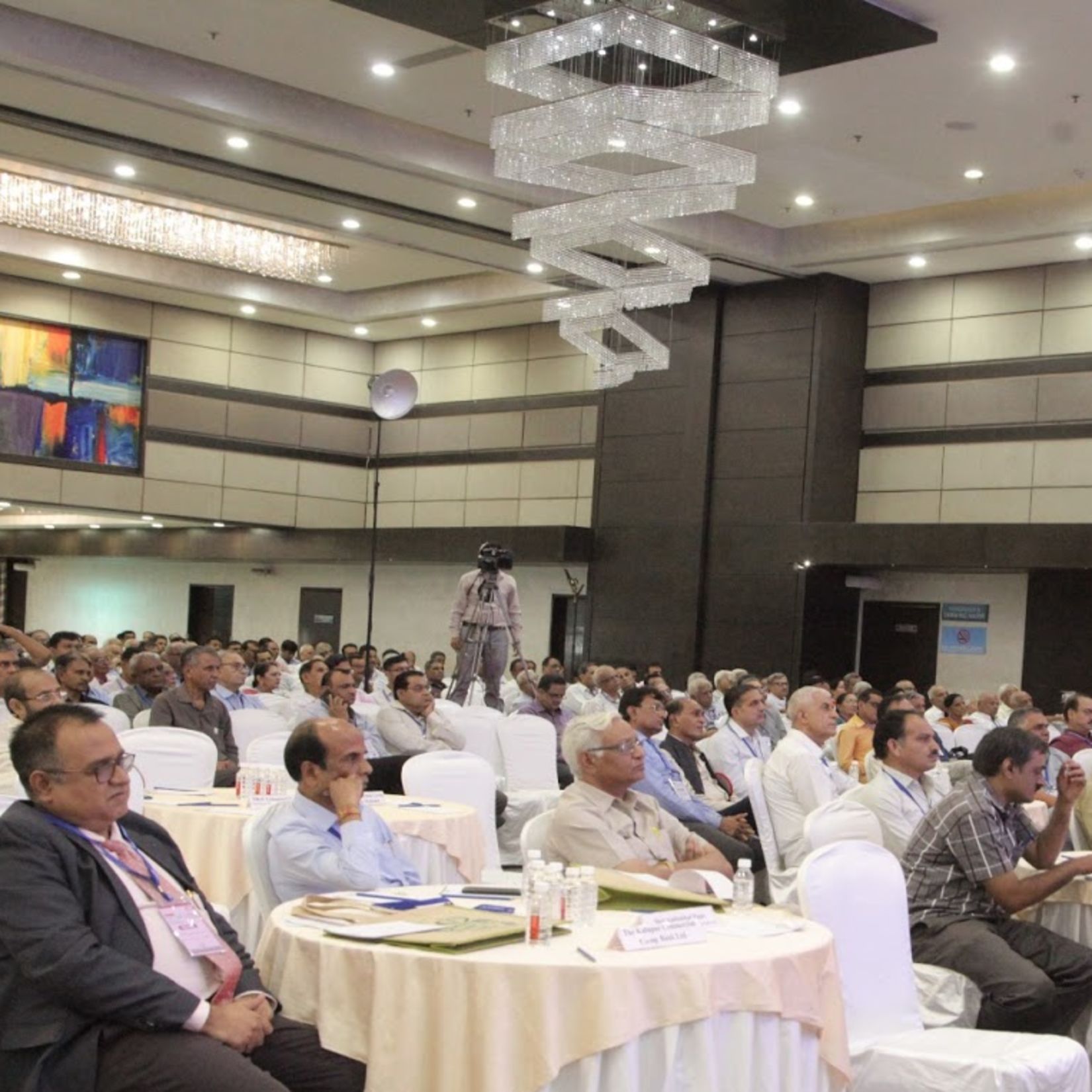 picture of an award show going on in our banquet hall in ahmedabad