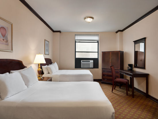 Standard 2 Double Beds are spacious accommodations at Night Hotel Broadway