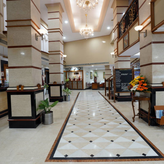 alt-text Lobby at Hotel Daspalla Visakhapatnam 4