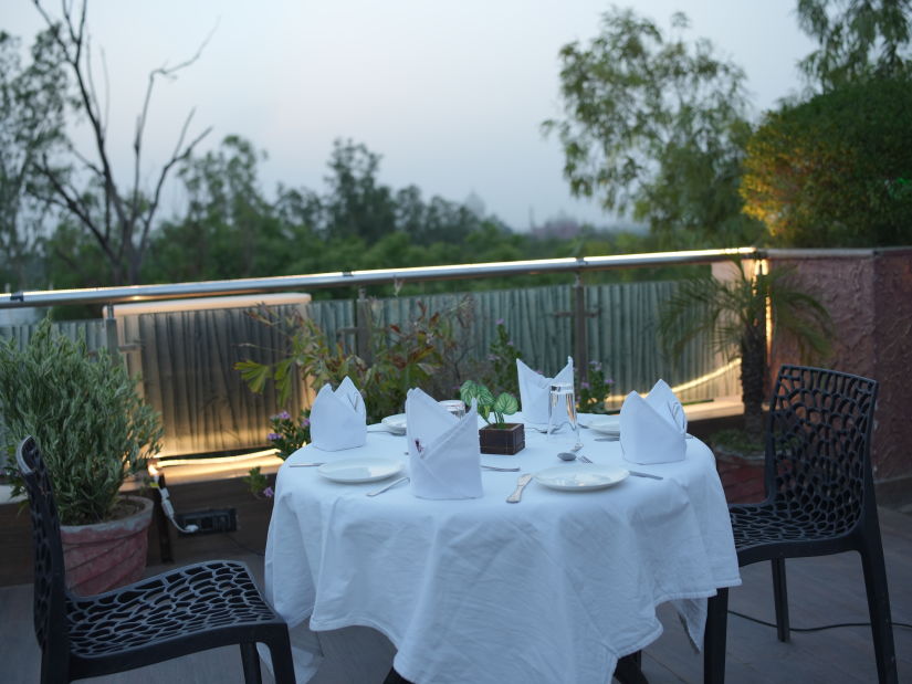 Rooftop Restaurant- Taj Jharokha