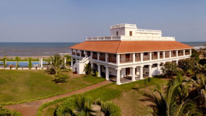 Neemrana's  The Bungalow on the Beach, also a  part of the Tranquebar Hotels 