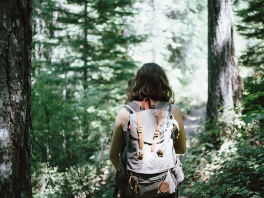 Lady Trekking