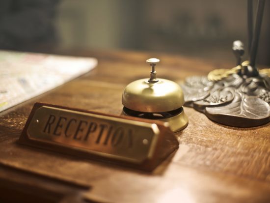 reception desk