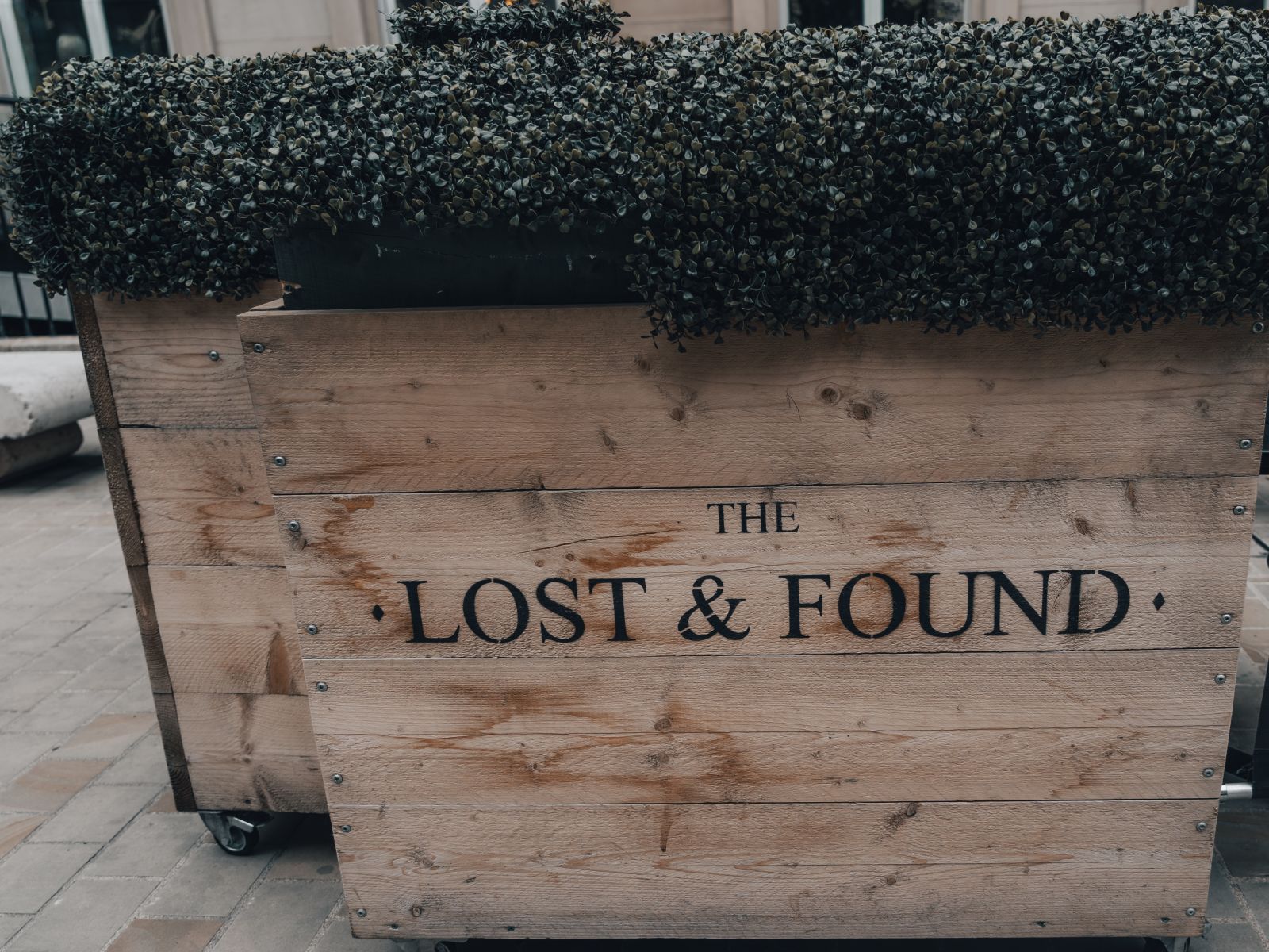 Lost Found section