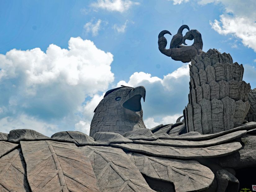 Jatayu Rock in Kollam