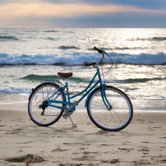 bicycle on the beach