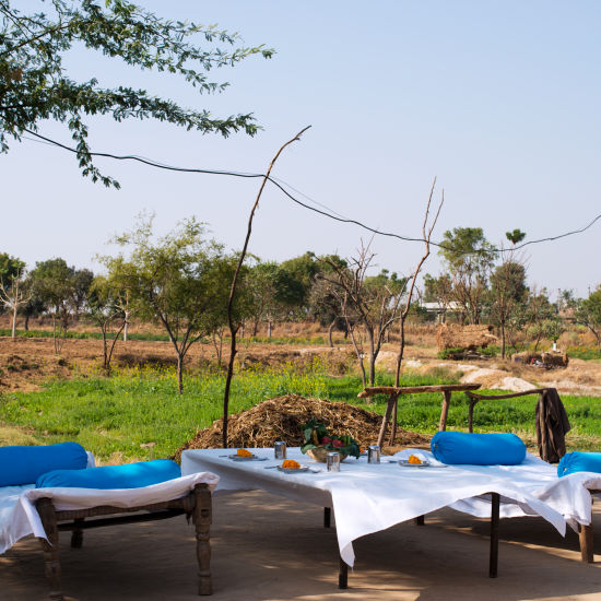 alt-text Outdoors of Brij Lakshman Sagar hotel