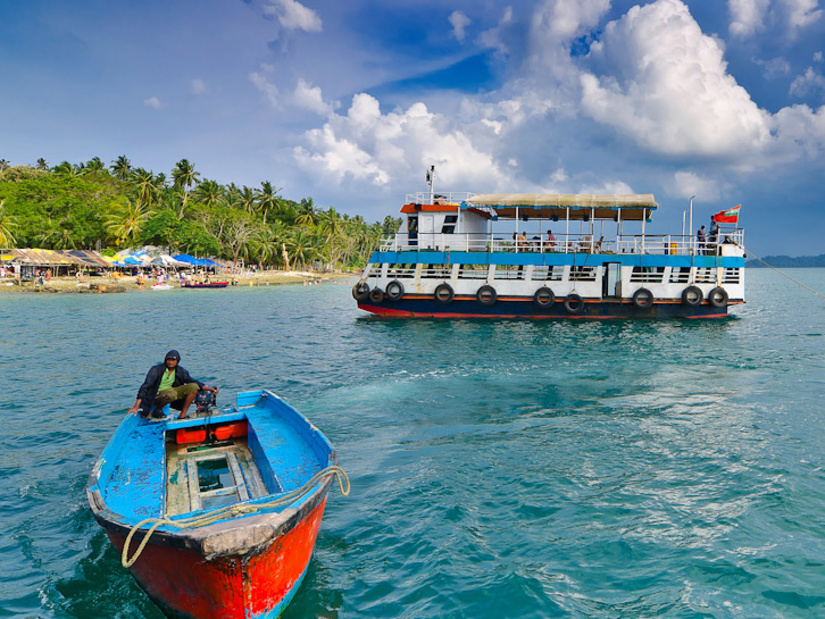 North Bay Island in Andaman and Nicobar Islands