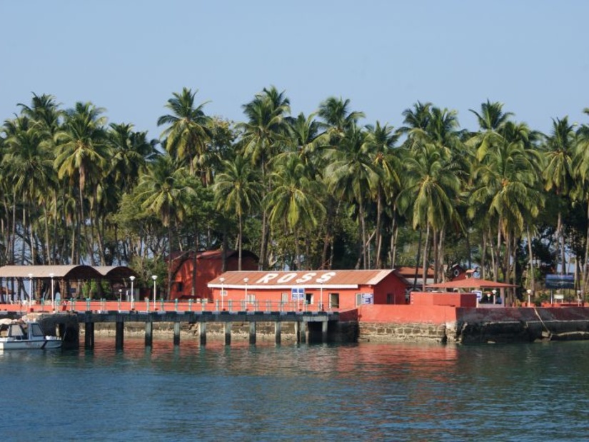 Ross Island in Andaman and Nicobar Islands