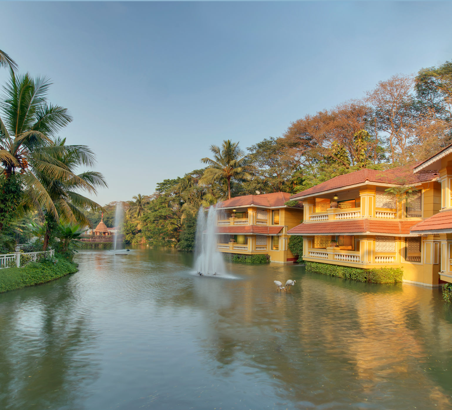 view of the resort by the pool 1 - Mayfair Lagoon, Bhubaneswar