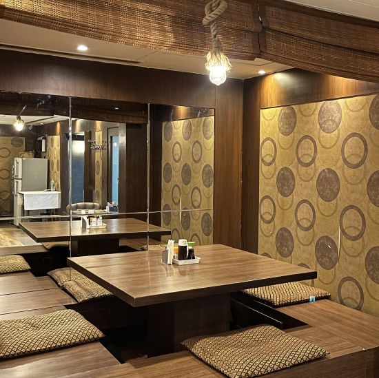 Asagao restaurant with Japanese style or Zashiki-style seating and traditional interiors2