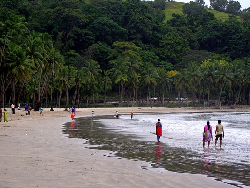 Corbyns Cove Beach in Andaman and Nicobar Islands