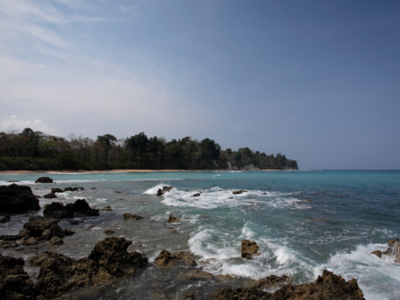 Sitapur Beach in Andaman and Nicobar Islands