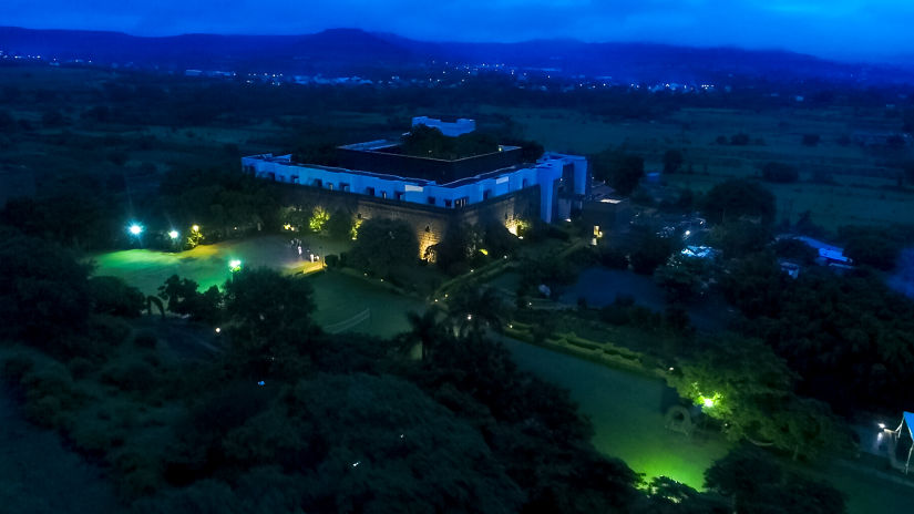 arial view of Fort JadhaGADH