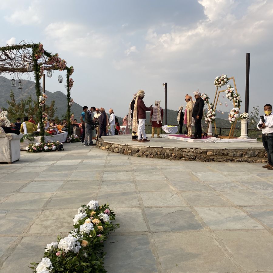 Sunset Deck in Udaipur 