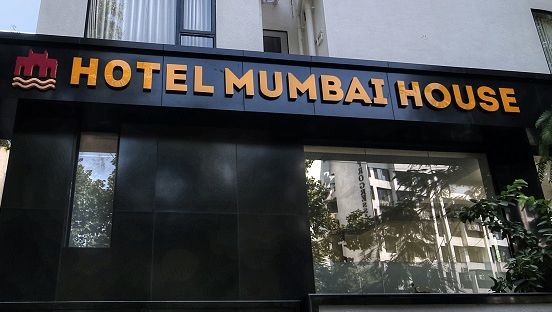 Facade of Hotel Mumbai House, Ghansoli
