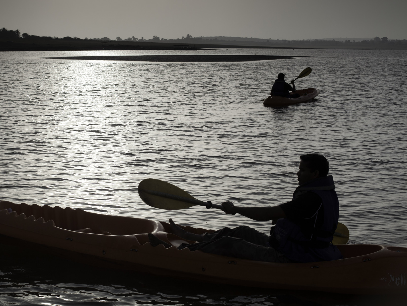 Kayaking In Kabini at The Serai 