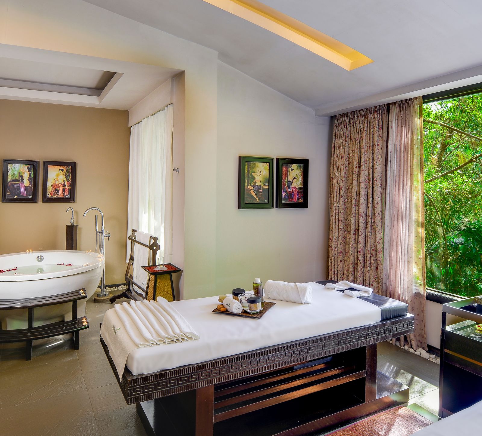 massage beds in the therapy room -  Mayfair Spa Resort & Casino Gangtok  1