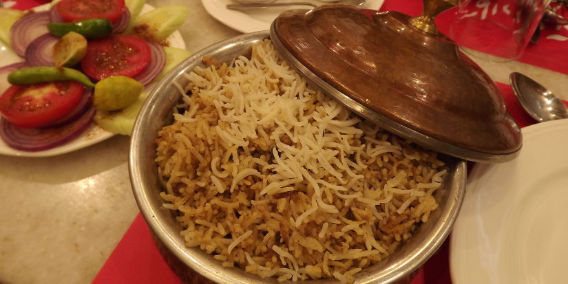 biryani golden tulip hotel in lucknow