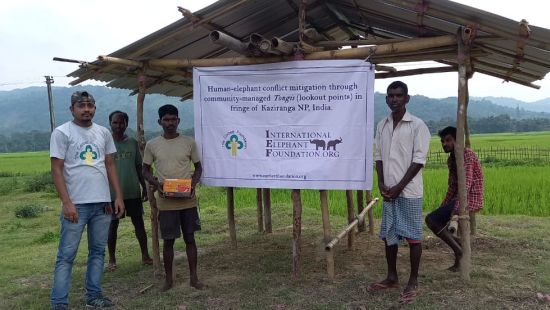 Human-elephant conflict mitigation in Kaziranga