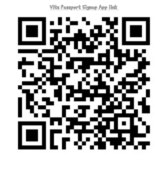 Passport App QR code - vits hotels