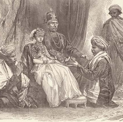 Veerarajendra Gowramma in London - 1852